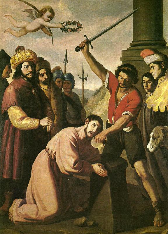 Francisco de Zurbaran the martydom of st james.